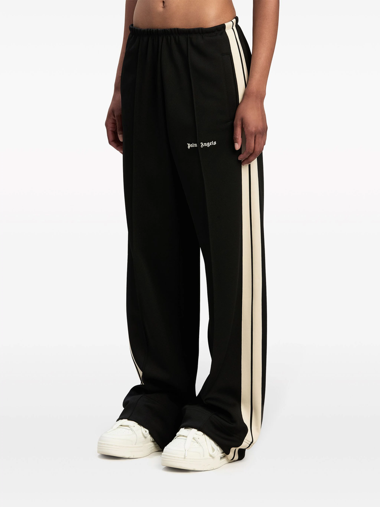 classic logo-embroidered wide-leg track pants