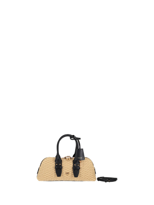 BOWLING BAG HORIZONTAL RAFIA +