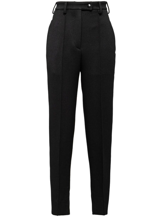 PRADA high-waist skinny-cut trousers