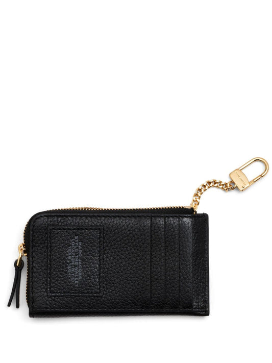 The Leather top zip multi wallet