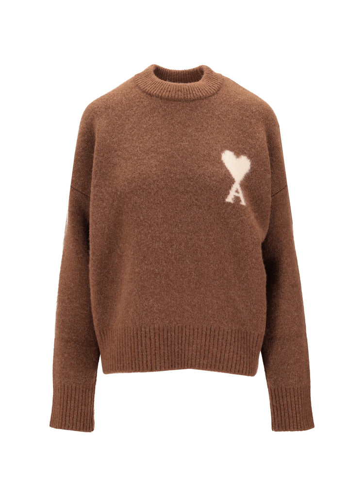 PULL COL ROND AMI DE COEUR