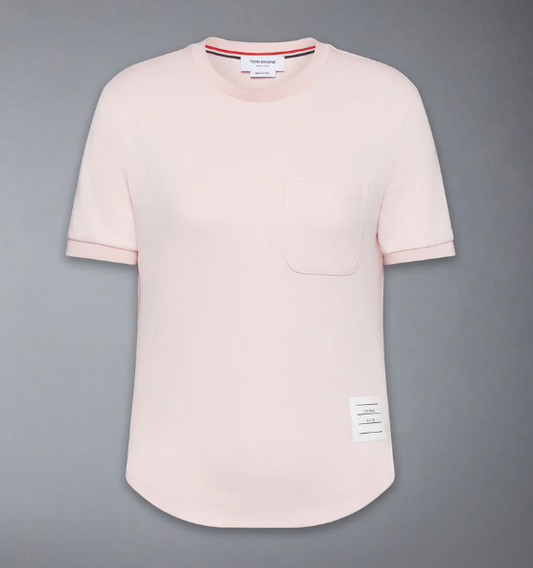 SHORT SLEEVE TEE IN COTTON MILANO