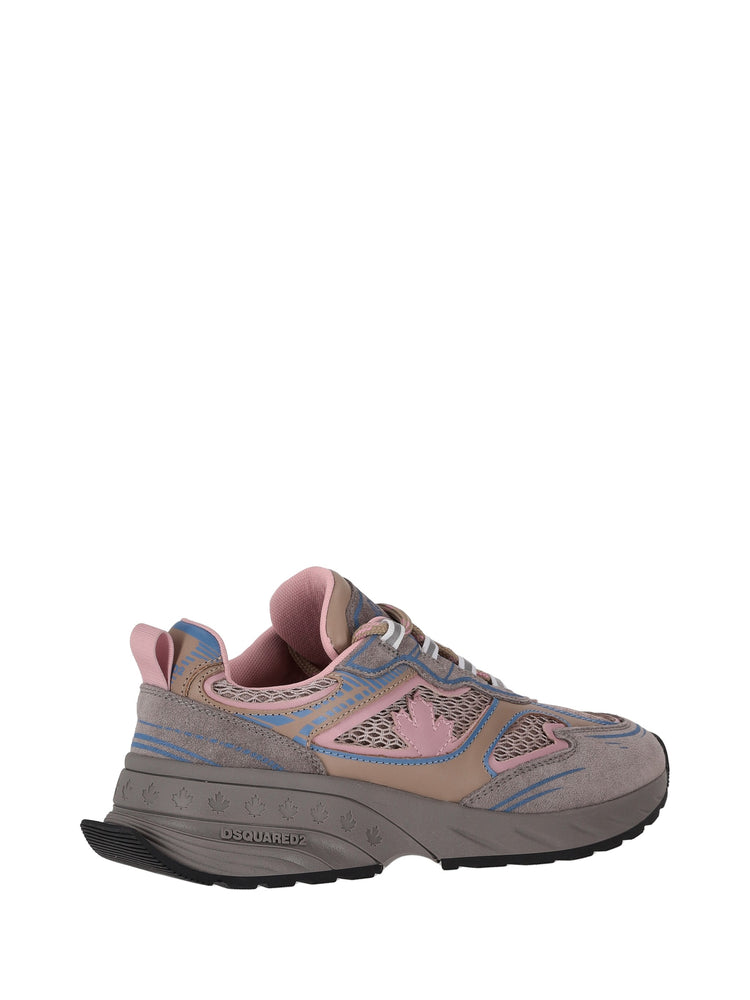Lace-Up Low Top Sneakers