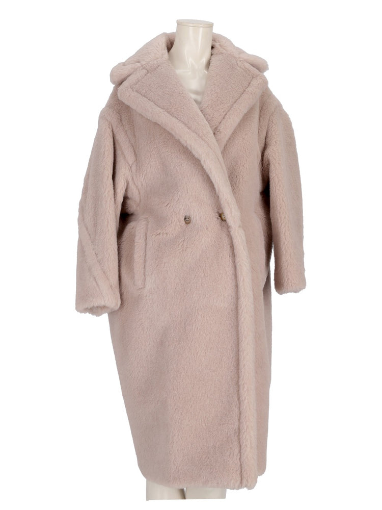 TedGirl teddy Bear Icon Coat in alpaca and wool