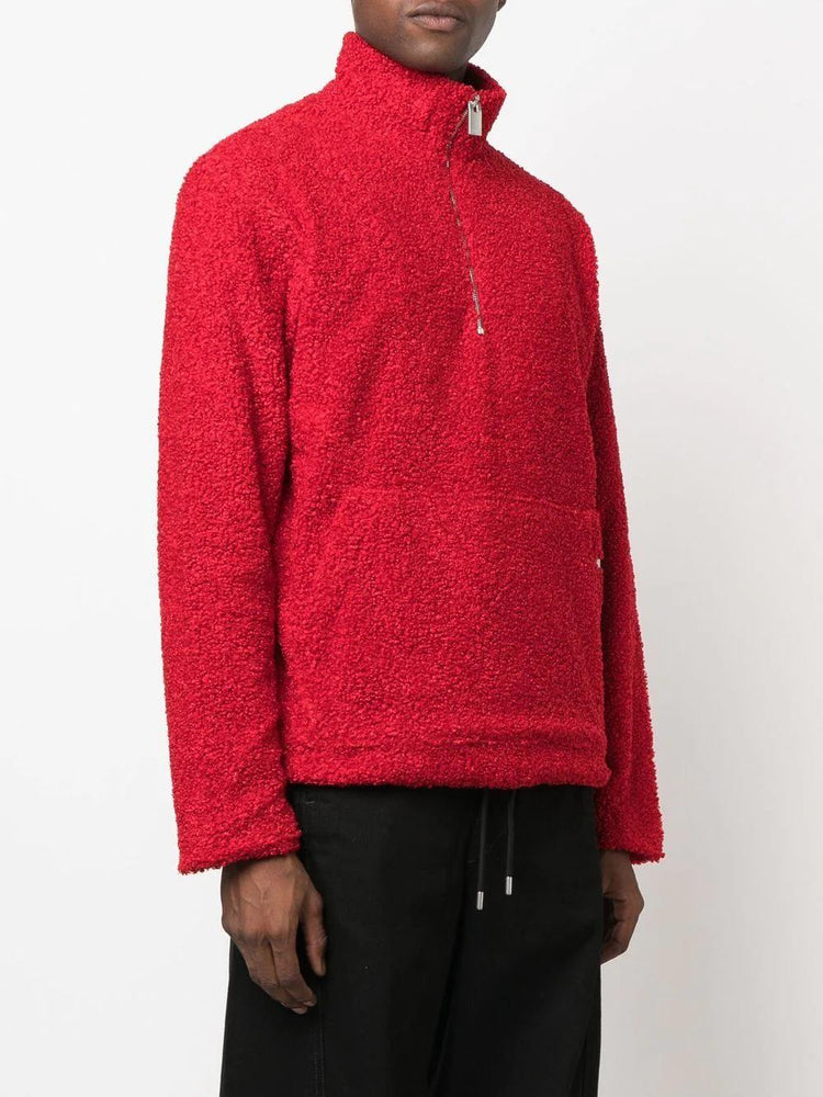 1017 ALYX 9SM bouclé half-zip sweatshirt