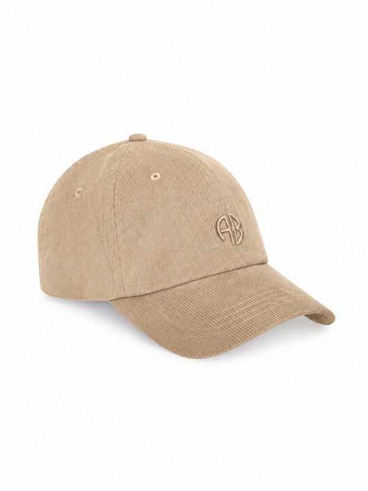 JEREMY BASEBALL CAP AB CORDUROY - BEIGE