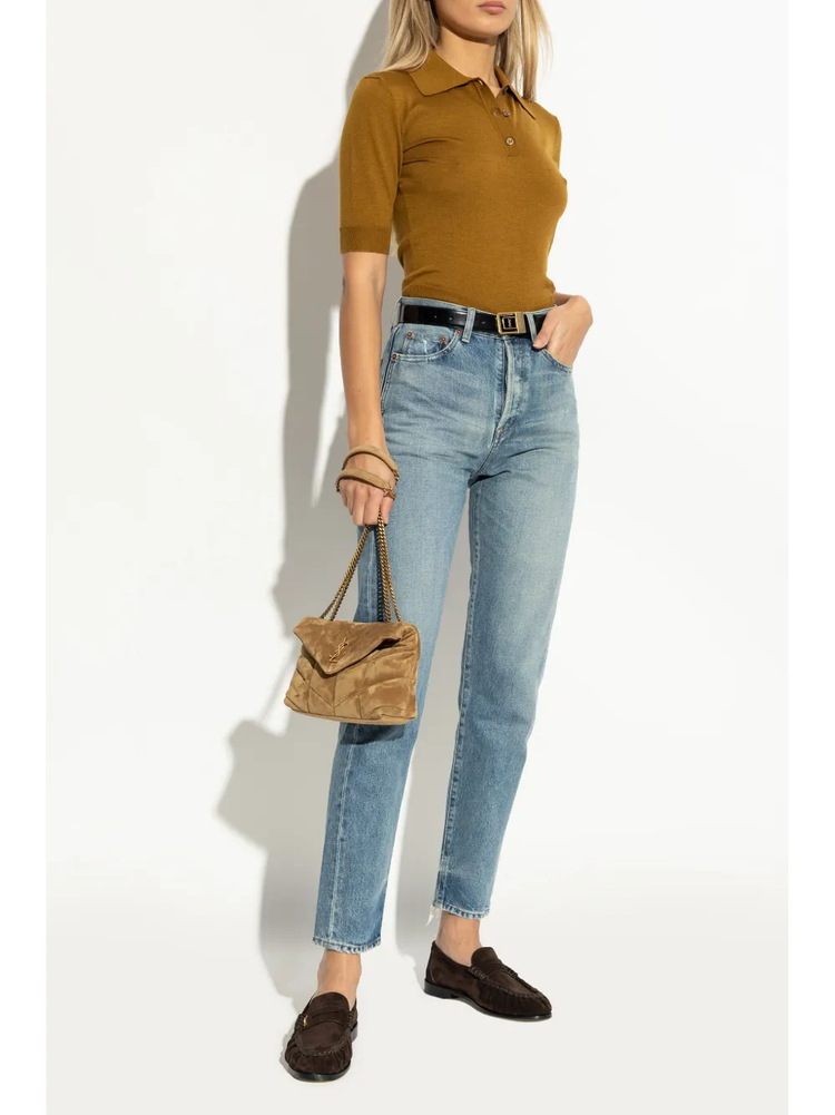 suede loafers
