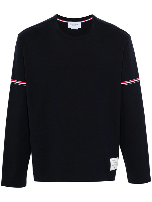 RWB stripe cotton T-shirt