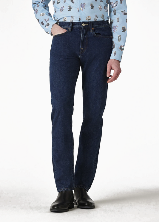 tapered fit jeans
