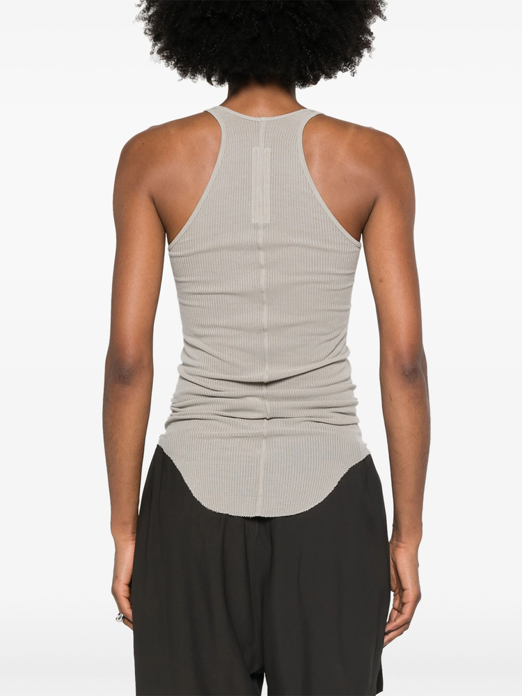 fine-ribbed tank top