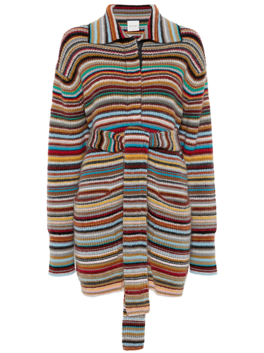 Signature Stripe cardigan