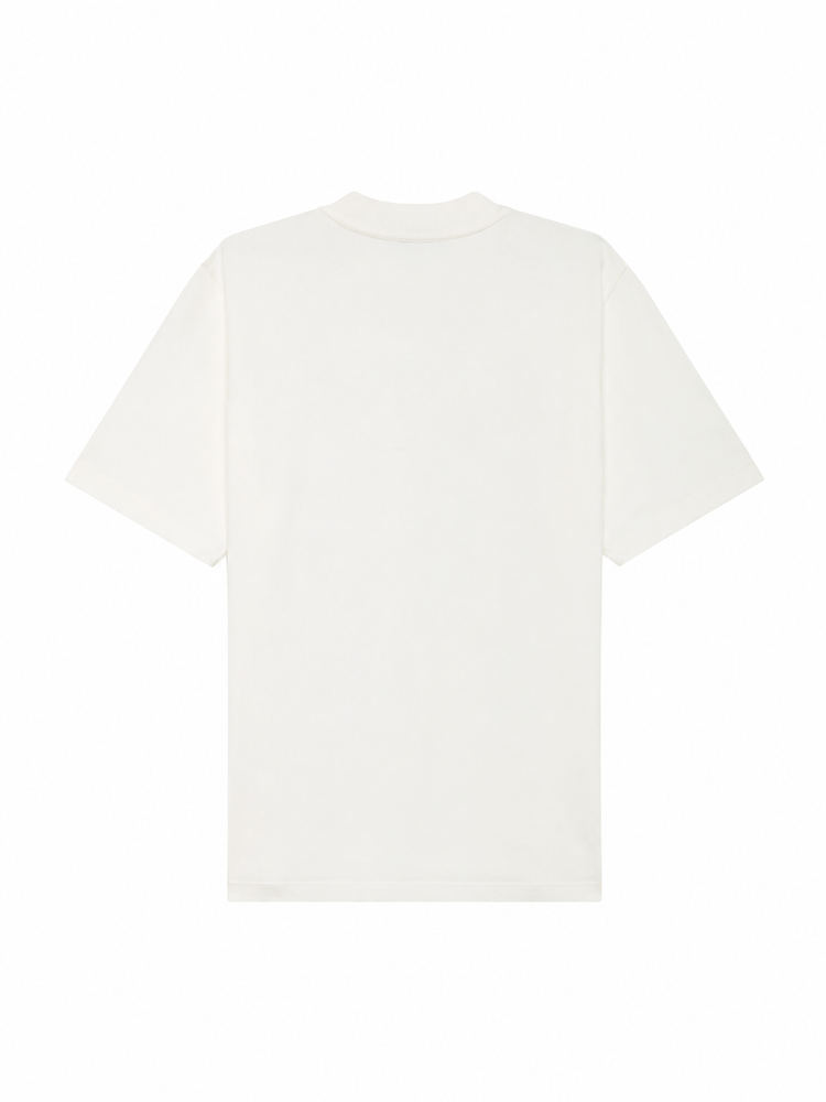 T-SHIRT MAIN UNISEX HEAVY JERS ALABASTER