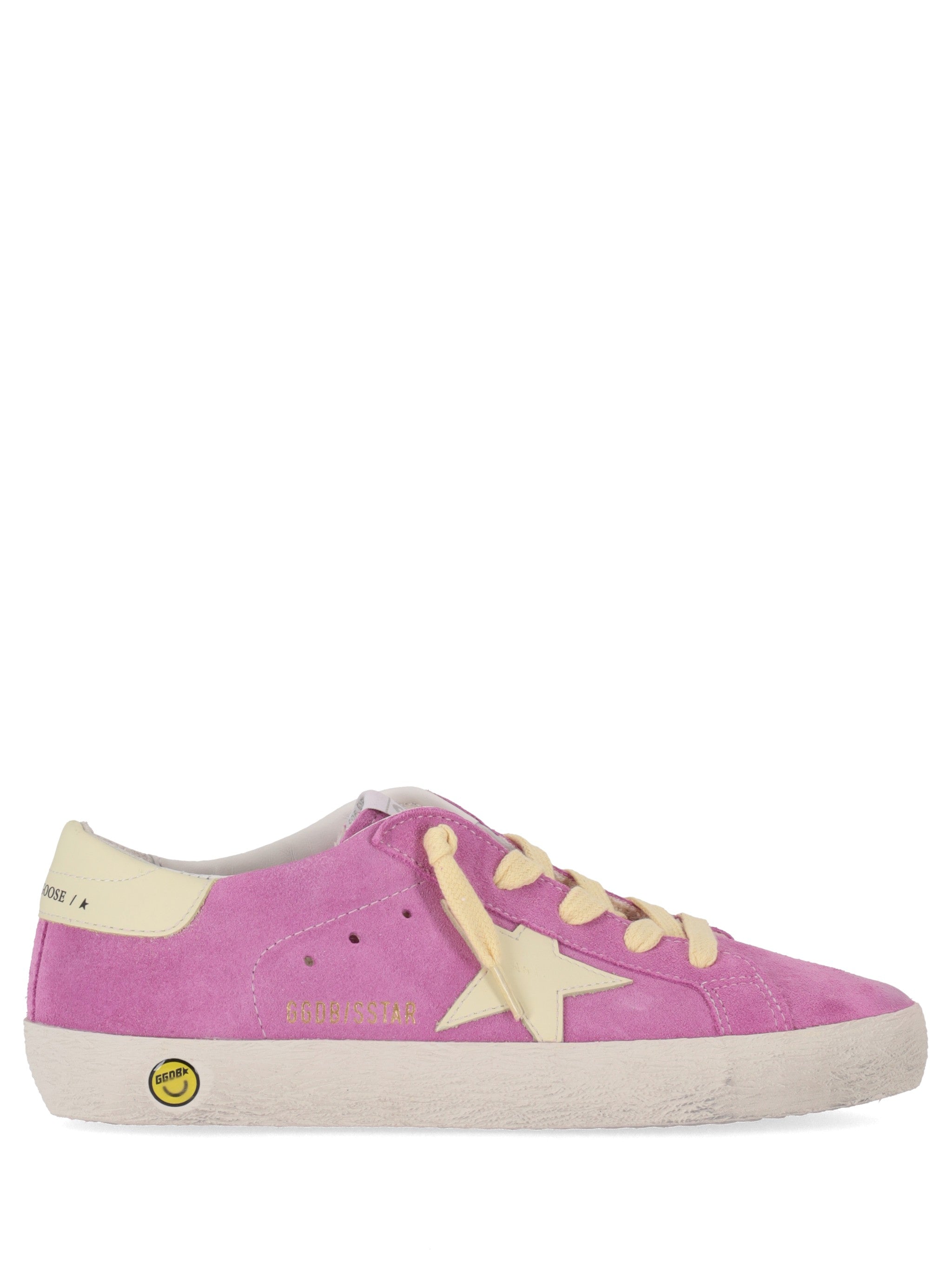 SUPER STAR SUEDE UPPER LEATHER TONGUE STAR AND HEEL