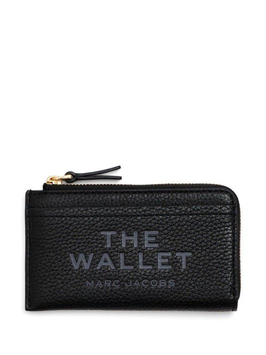 The Leather top zip multi wallet