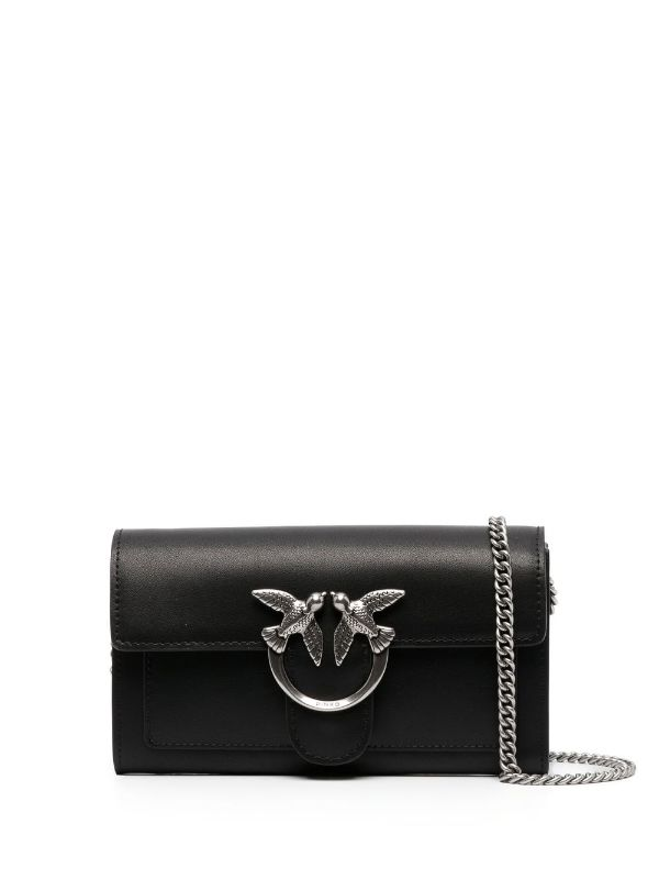 logo-plaque crossbody bag