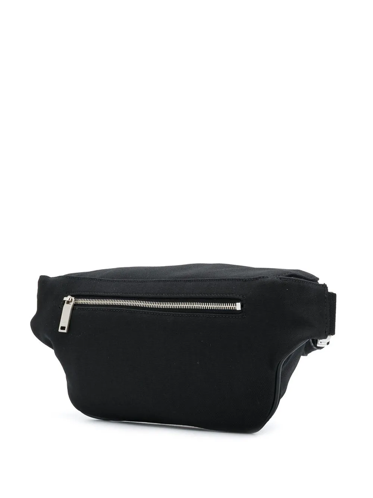 logo-lettering belt bag
