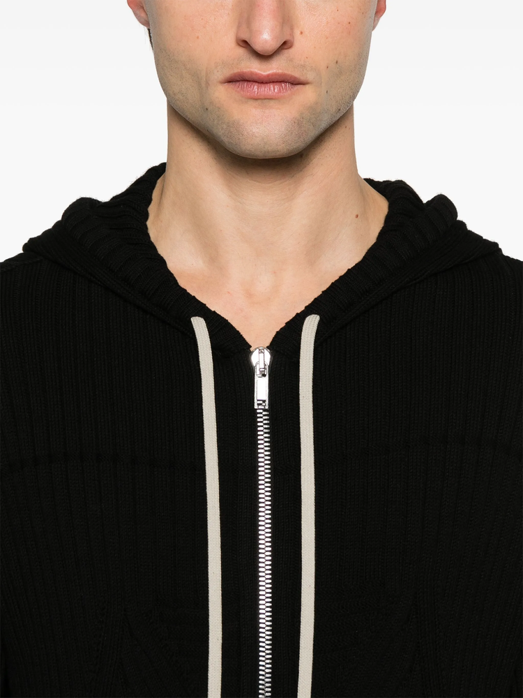 zip-up hoodie