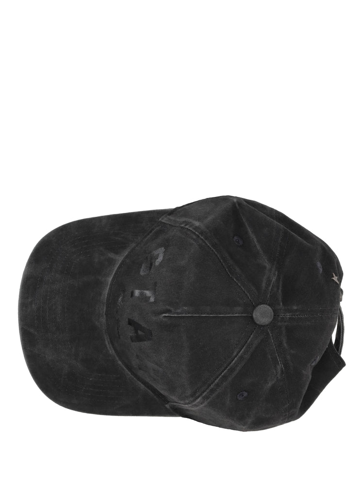 STAR BASEBALL CAP/ WASHED COTTON TWILL/ STAR LOGO