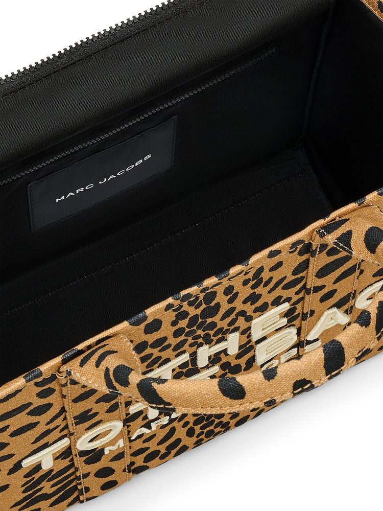 The Medium Cheetah Canvas Tote Bag