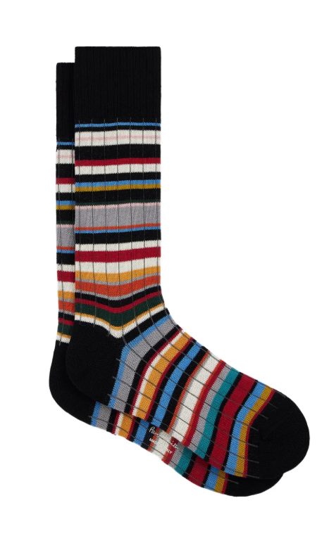 MEN SOCK CABLE SIG