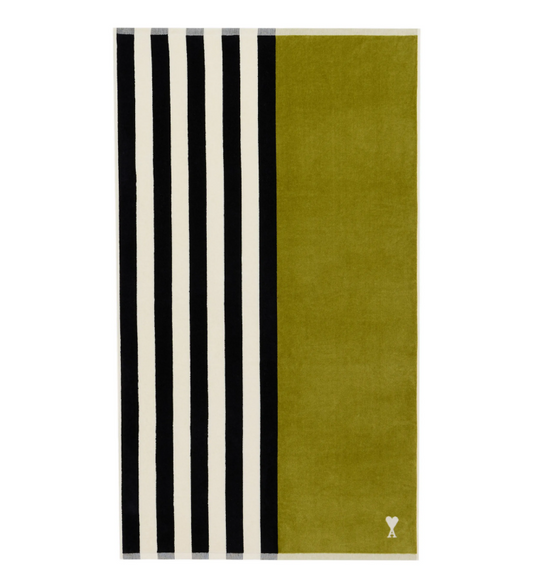 SERVIETTE AMI DE COEUR RAYURES FINES