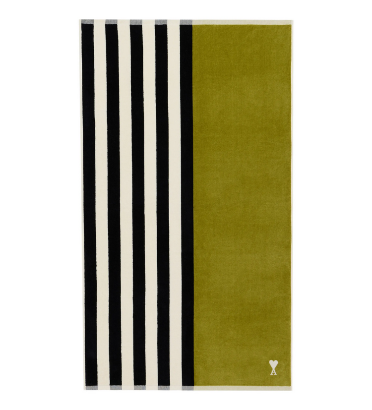 SERVIETTE AMI DE COEUR RAYURES FINES