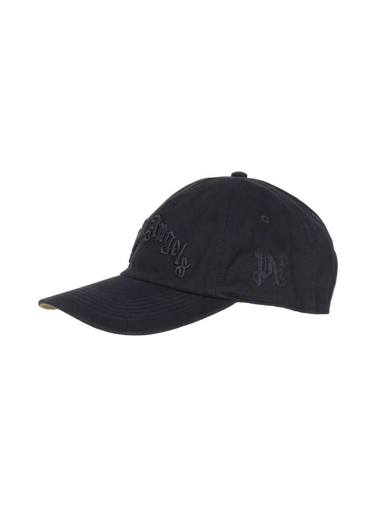 CURVED LOGO CAP BLACK - BLACK