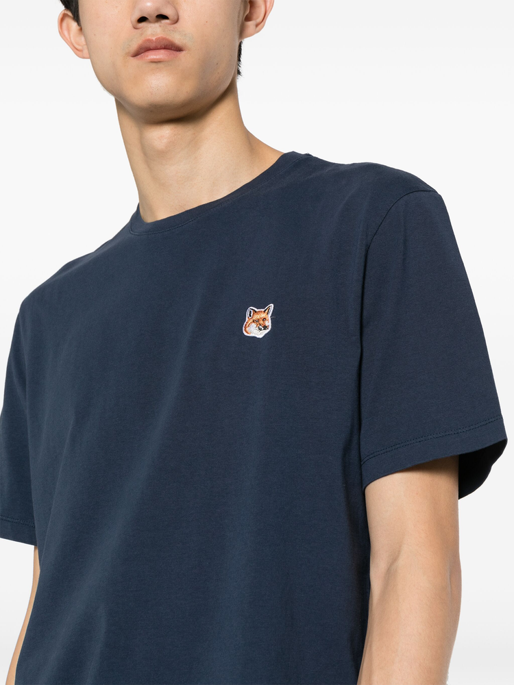 Fox-motif cotton T-shirt