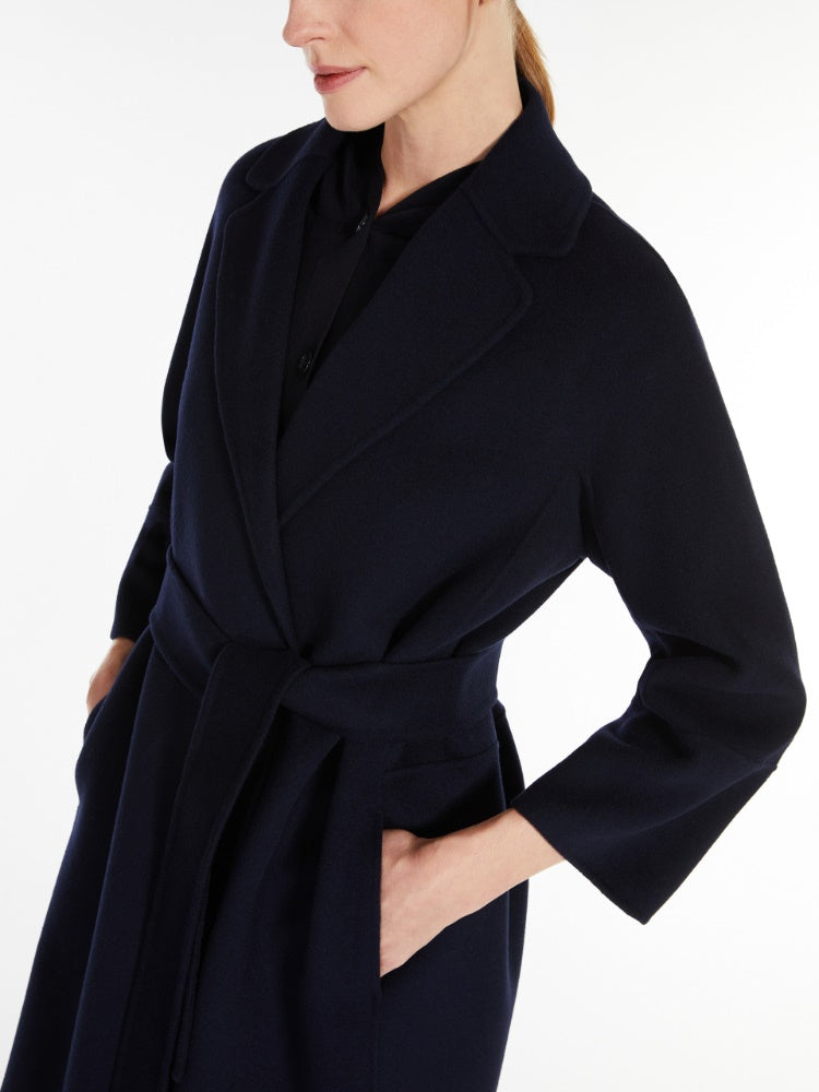 Arona double-faced short wool coat