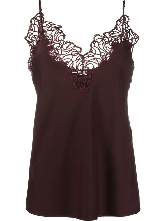 STELLA McCARTNEY lace-trim cami top