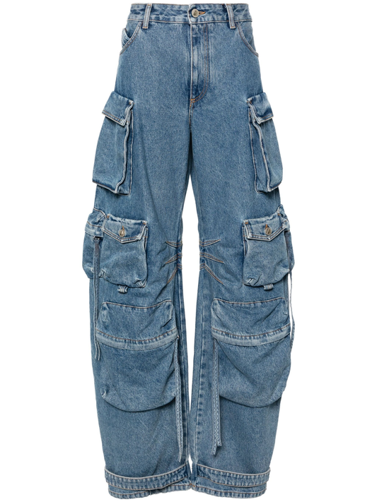 Fern wide-leg cargo jeans