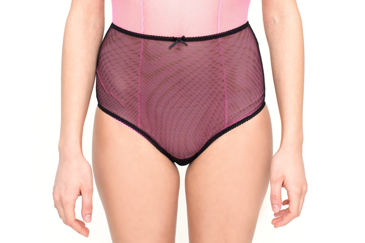 LAURA URBINATI Hight slip lycra  print black