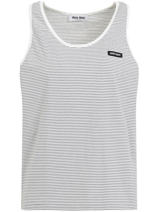 striped tank top