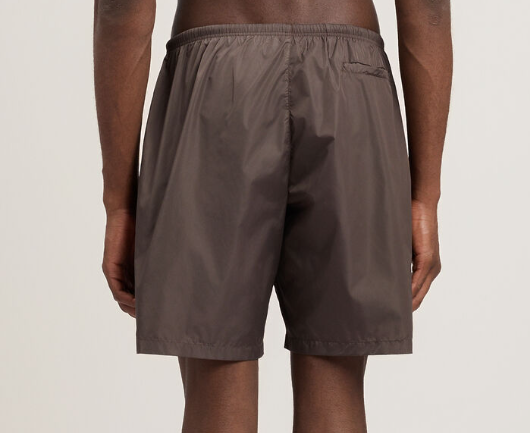 CURVED LOGO SWIMSHORT