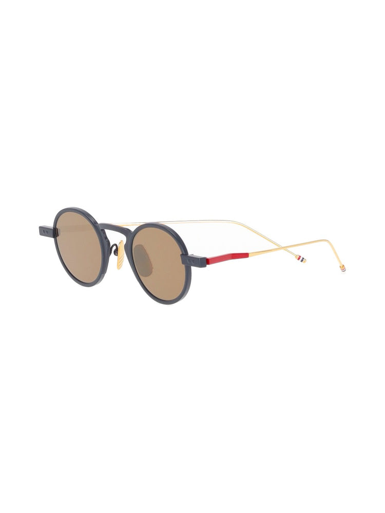 Acetate round sunglasses