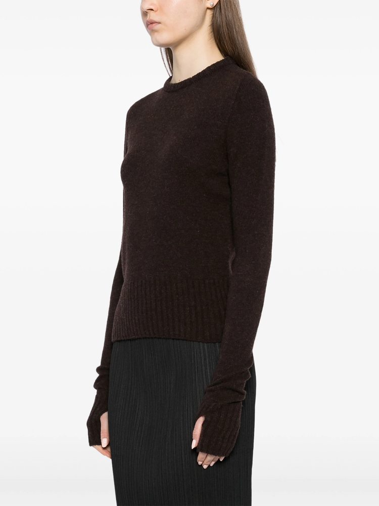 crew-neck jumper