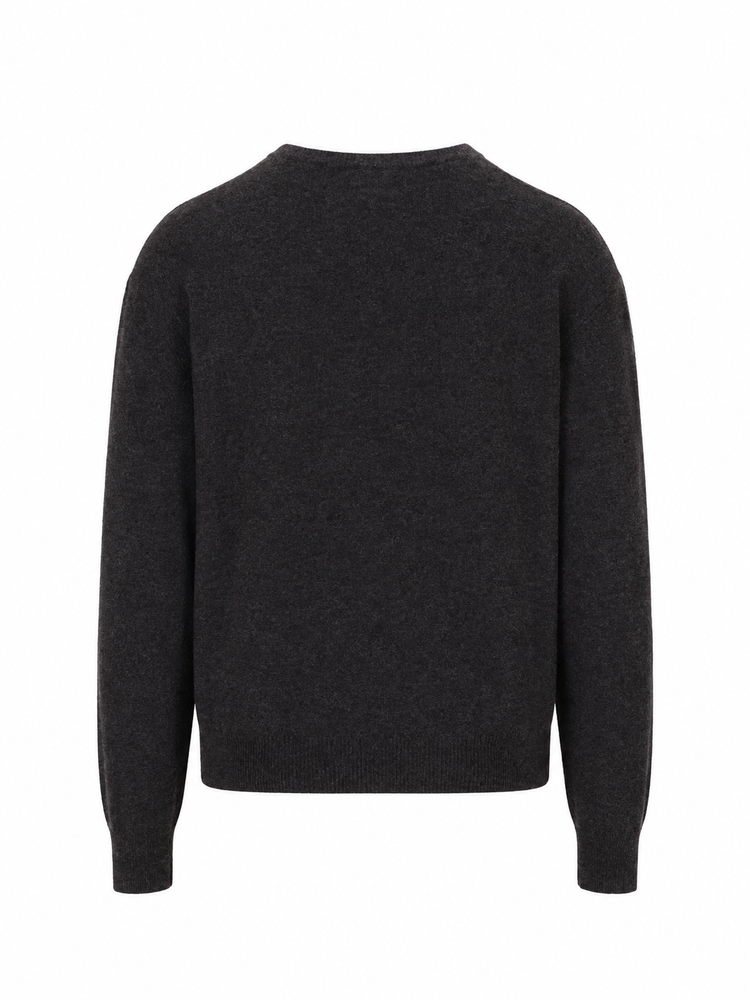 PULL COL V CACHEMIRE SOIE GG14