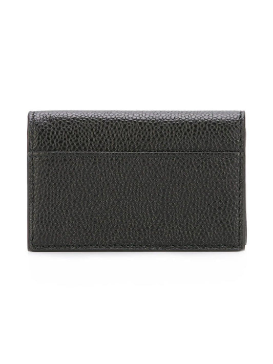 BUSINESS CARD HOLDER IN PEBBLE GRAIN LEATHER