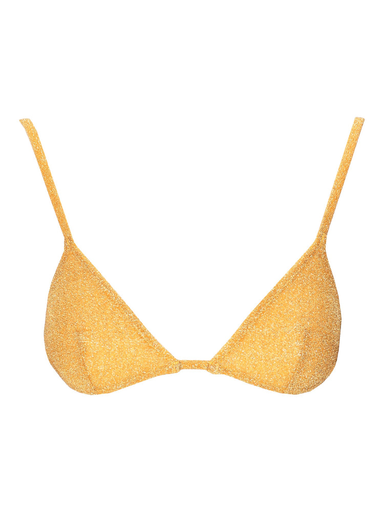 LAURA URBINATI Reggiseno triangolo nudo oro
