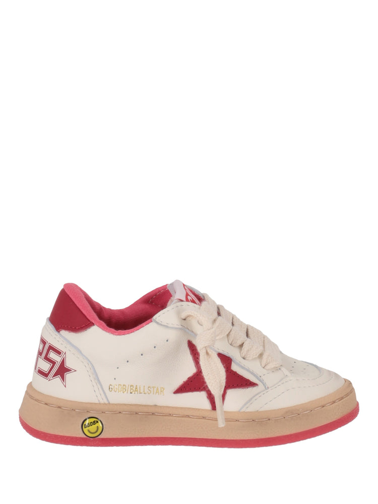 BALLSTAR NAPPA UPPER LEATHER STAR AND HEEL