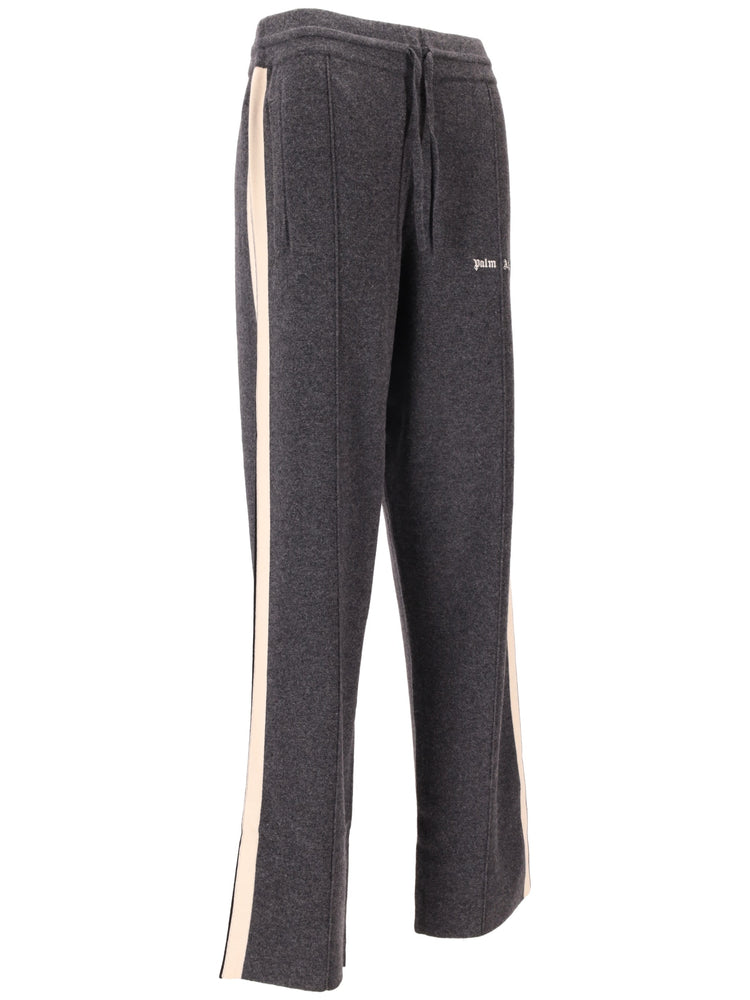 CLASSIC LOGO KNIT TRACK PANTS DARK GREY