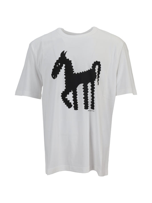 MENS CASUAL FIT SS T SHIRT HORSE