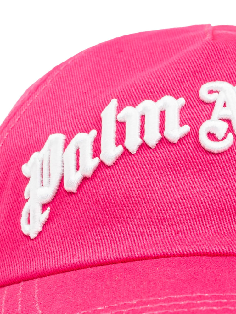 logo-embroidered baseball cap