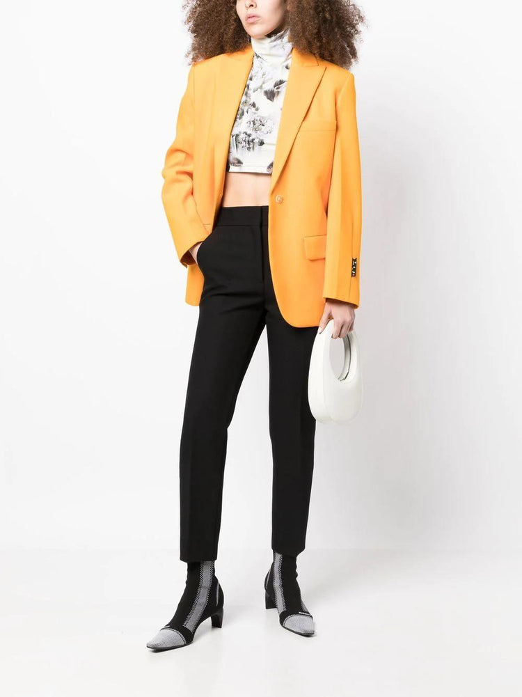 MSGM mid-rise tailored trousers