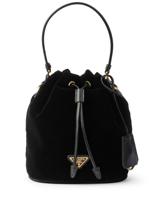 Re-Edition velvet mini-bag