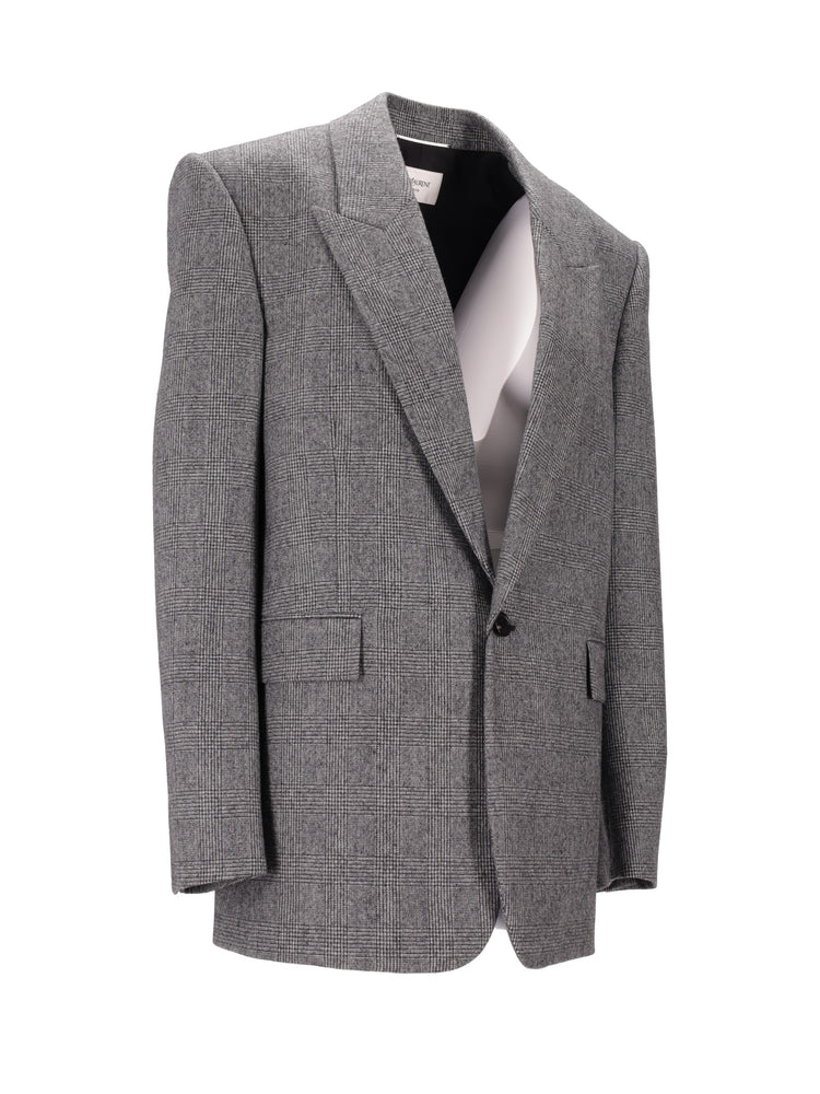 VESTE UN BOUTON COL CRANTE´ PR