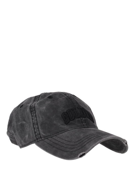 JOURNEY BASEBALL CAP COTTON TWILL GOLDEN EMBROIDERY