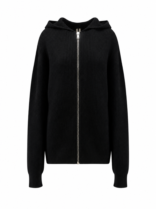 ZIPPED HOODIE