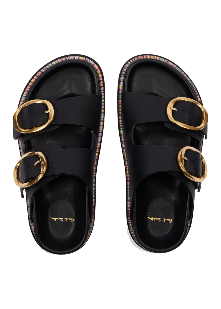 Misia mule leather sandals