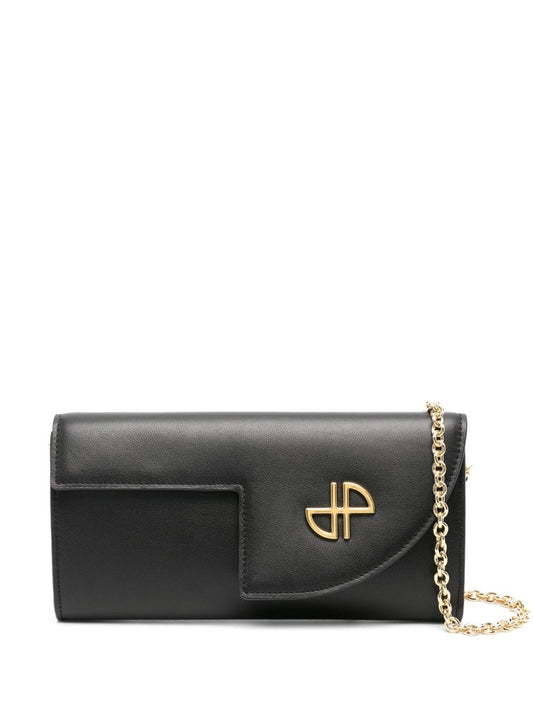 JP leather clutch